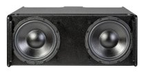 1200-Watt 2 x 10" Subwoofer. Black
