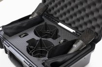 Limited-Edition Stereo Pair Large-Diaphragm Balanced Condenser Microphone, Titanium Finish