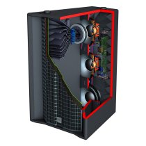 15" 1200W LTS Speaker Passive Long Throw 8 ohm M8 Rig