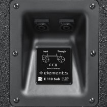 10" 250W Passive Subwoofer, Black