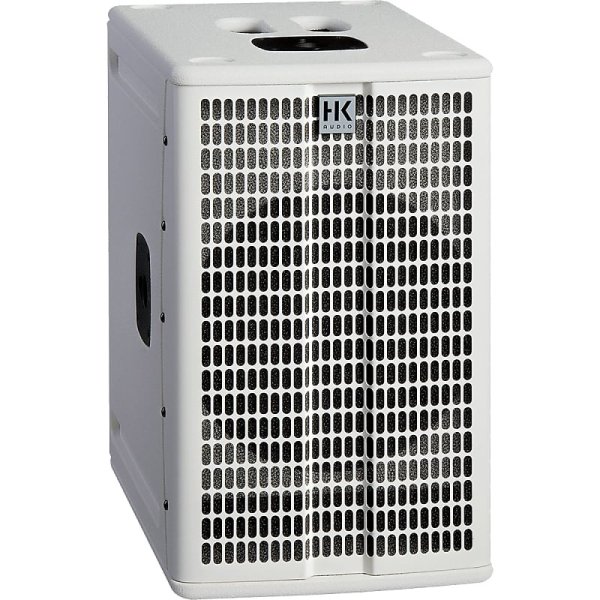 10" 2x 600W Active Subwoofer, White