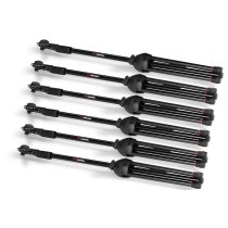 6-pack Microphone Boom Stands with Carry Bag