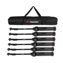 6-pack Microphone Boom Stands with Carry Bag