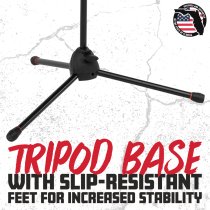 6-pack Microphone Boom Stands with Carry Bag