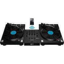 3-Channel DJ Mixer with Built-In Bluetooth