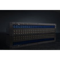 48-Point Gold-Plated TRS Patchbay with LCD Displays