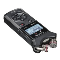2-Channel 32-Bit Float Handheld Recorder with USB-C & Adjustable Mics