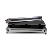 GTOUR Flight Case with Platform for Pioneer DDJ-FLX10 DJ Controller, Black