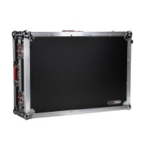 GTOUR Flight Case with Platform for Pioneer DDJ-FLX10 DJ Controller, Black