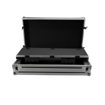 GTOUR Flight Case with Platform for Pioneer DDJ-FLX10 DJ Controller, Black
