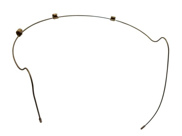 HeadClip Convert Laviliere to Headworn Microphone, Tan (10-Pack)