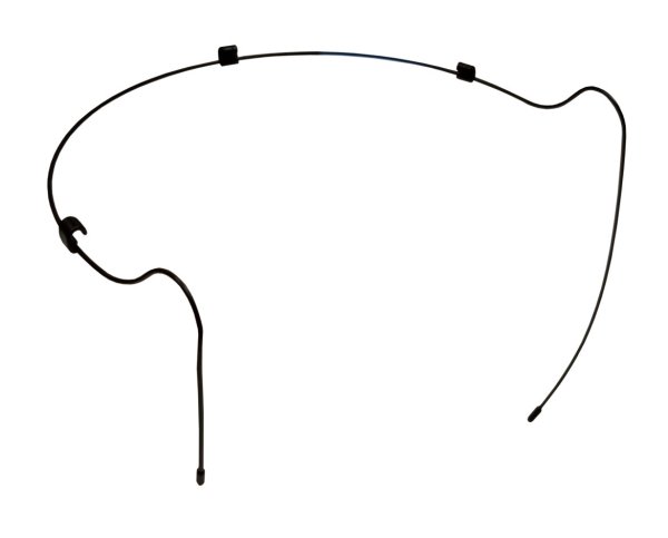 HeadClip Convert Laviliere to Headworn Microphone, Black - Medium (5-Pack)