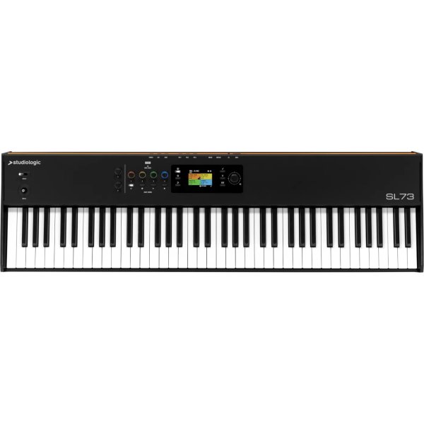 73-Key MIDI Keyboard Controller with Weighted Keys
