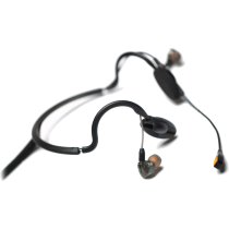 In-Ear Intercom Headset with Noise-Canceling Boom Mic (4-Pin XLR Female)