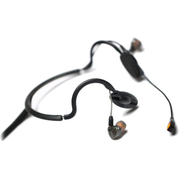 In-Ear Intercom Headset with Noise-Canceling Boom Mic (4-Pin XLR Female)