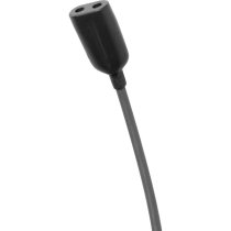SERIES8 Dual Omni Lapel Mic, Black (Lemo-style for Sennheiser SK, Zaxcom, Wisycom, Shure)