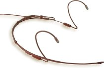 SERIES8 Dual Omni Headset Mic, Brown (Lemo-style for Sennheiser SK, Zaxcom, Wisycom, Shure)