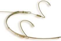 SERIES8 Dual Omni Headset Mic, Beige (Lemo-style for Sennheiser SK, Zaxcom, Wisycom, Shure)