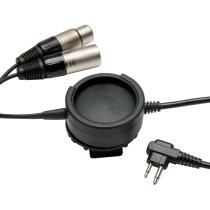 Push-to-Talk for CM-I Comms Headset to Motorola Radios with 2-Pin Plug Connector