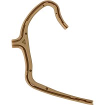EMBRACE Earmounts for PSA Mic, Beige (12-Pack)
