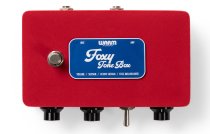 Foxy Tone Box Pedal For Fuzz Distortion + 9V Adapter, Limited Edition Red
