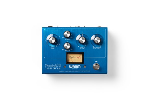 All-Analog Transformer-Balanced FET Compressor Pedal, Limited Edition Blue