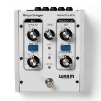 Analog Ring Modulation Pedal With LFO, MOD, Frequency & RATE Controls, Limited Edition White