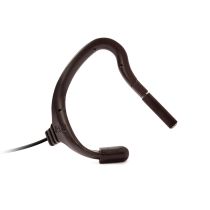 Embrace Omnidirectional On-ear Lavalier Microphone For 2.4 GHz Wireless High Sensitivity, Black