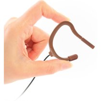 Embrace Omnidirectional On-ear Lavalier Microphone For 2.4 GHz Wireless High Sensitivity, Brown