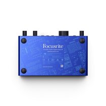 Anniversary Edition Scarlett 2i2 4th Gen USB Audio Interface, ISA Blue