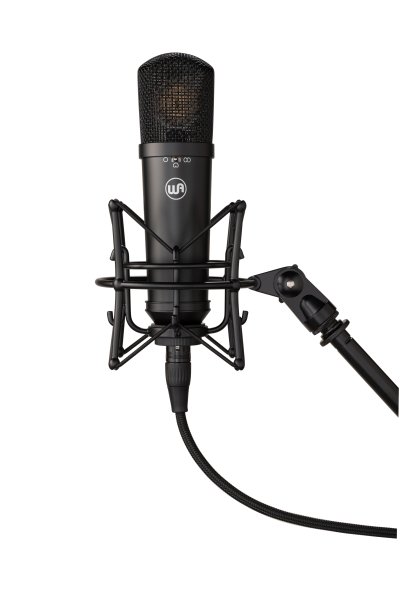 Large-Diaphragm Transformerless FET Condenser Microphone, Black