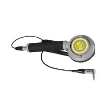 Professional One-Ear Mono Headphone With 50mm Neodymium Driver, Neon