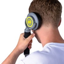 Professional One-Ear Mono Headphone With 50mm Neodymium Driver, Neon