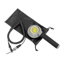 Professional One-Ear Mono Headphone With 50mm Neodymium Driver, Neon