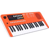 37-Mini-Key Portable Keyboard with USB MIDI and Audio, Orange