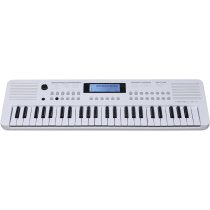 49-Key Portable Keyboard with USB Midi and Audio, White