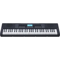 Nebula Series 61-Key Touch Sensitive Keyboard with USB Midi and Audio, Black
