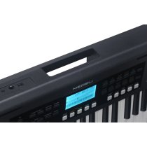Nebula Series 61-Key Touch Sensitive Keyboard with USB Midi and Audio, Black