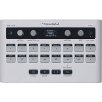 Portable 16-Pad Portable Rhythm Machine with USB MIDI and Audio, White