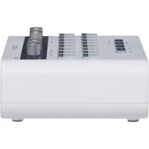 Portable 16-Pad Portable Rhythm Machine with USB MIDI and Audio, White