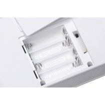 Portable 16-Pad Portable Rhythm Machine with USB MIDI and Audio, White