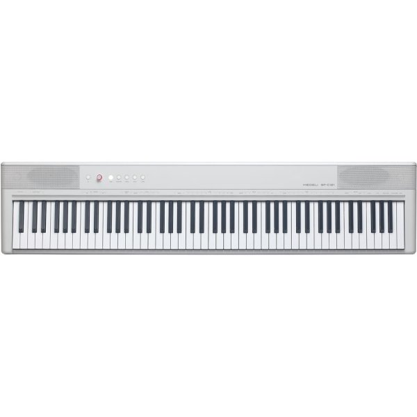 88-Key Weighted Digital Piano with USB Midi and Audio, White