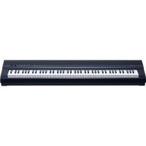 88-Key Weighted Portable Digital Piano with USB Midi and Audio, Black