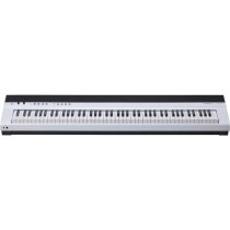 88-Key Weighted Portable Digital Piano with USB Midi and Audio, White