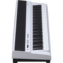 88-Key Weighted Portable Digital Piano with USB Midi and Audio, White