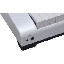 88-Key Weighted Portable Digital Piano with USB Midi and Audio, White