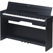Andromeda Series 88-Key Weighted Compact Upright Digital Piano, Black