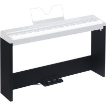 Wooden Stand with 3 Pedals for SP-C120 and SP-A500 Digital Pianos, Black