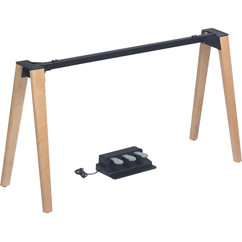Natural Maple Keyboard Stand for SP-C120, SP-A500, SP-C121 with 3 Pedals