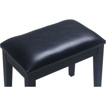 Piano Bench, Black